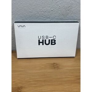 VAVA VA-UC018 USB C Hub, 11-in-1 Docking Station with Dual‎ 4K HDMI, Grey